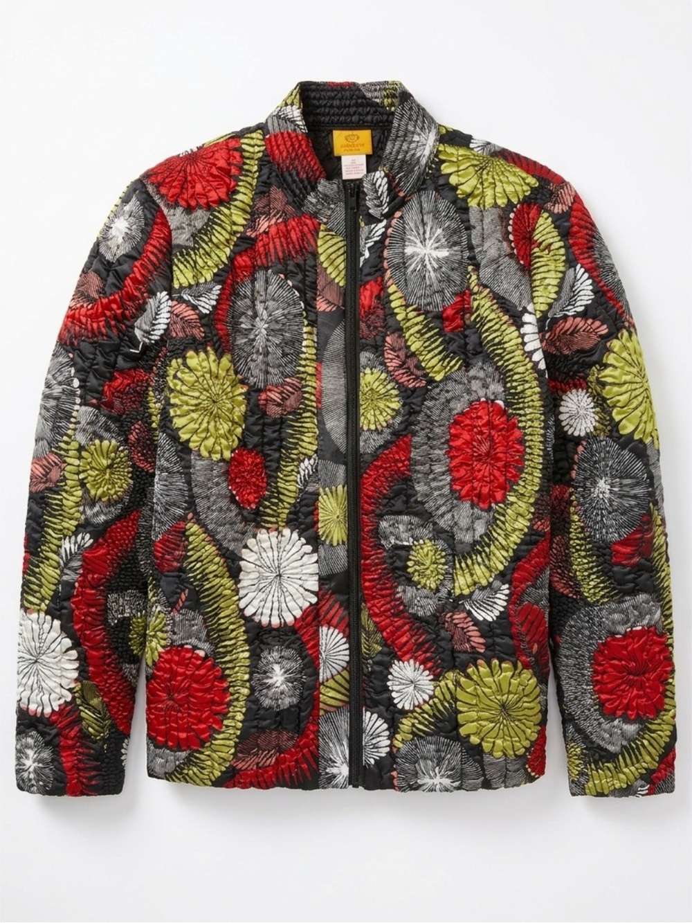 Ruby Rd. Quilted Floral Puffer Jacket - Picture 3 of 4